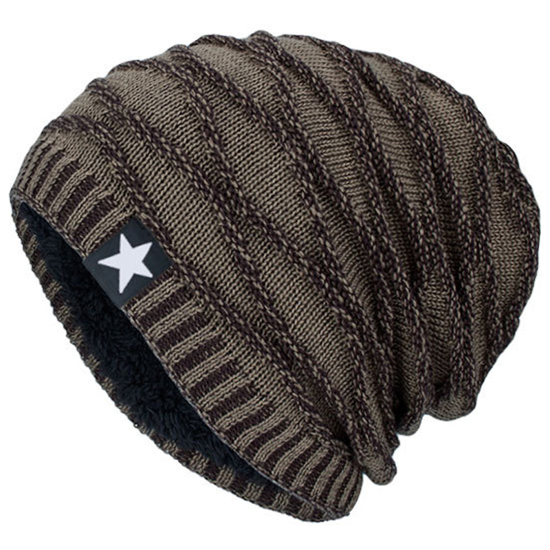 Unisex Woolly Knitted Ski Slouch Winter Beanie Hat Cap Knit Warm Skateboard PL01 