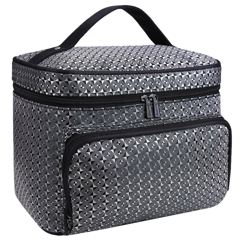 thumbnail 16  - Travel Nail Varnish Beauty Cosmetic Make Up Storages Bags Zip Cases Box Handbags