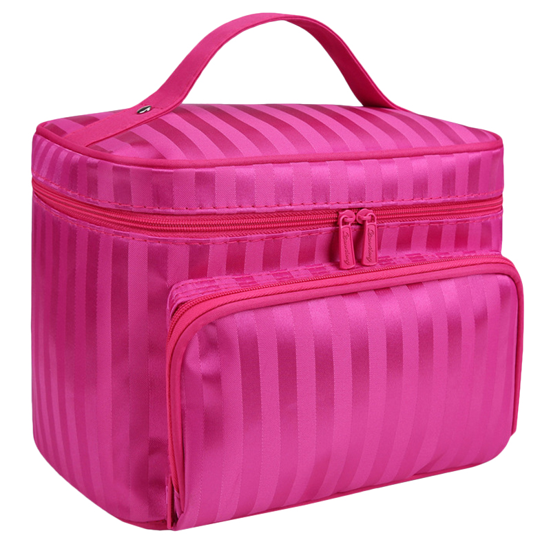 thumbnail 36  - Large Make Up Bag Cosmetic Kits Tech Storage Vanity Case Zipper Beauty Boxes