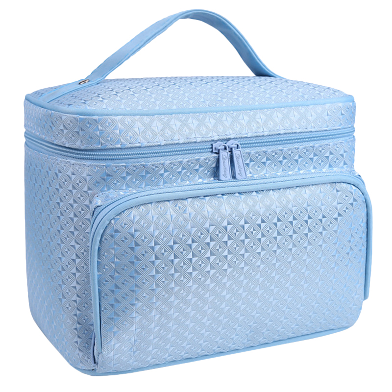 thumbnail 40  - Large Make Up Bag Cosmetic Kits Tech Storage Vanity Case Zipper Beauty Boxes