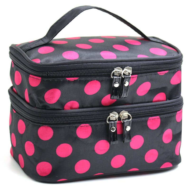 thumbnail 29  - Large Make Up Bag Cosmetic Kits Tech Storage Vanity Case Zipper Beauty Boxes
