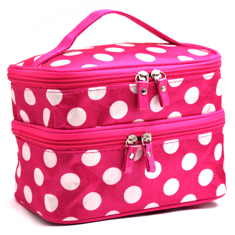 thumbnail 31  - Large Make Up Bag Cosmetic Kits Tech Storage Vanity Case Zipper Beauty Boxes