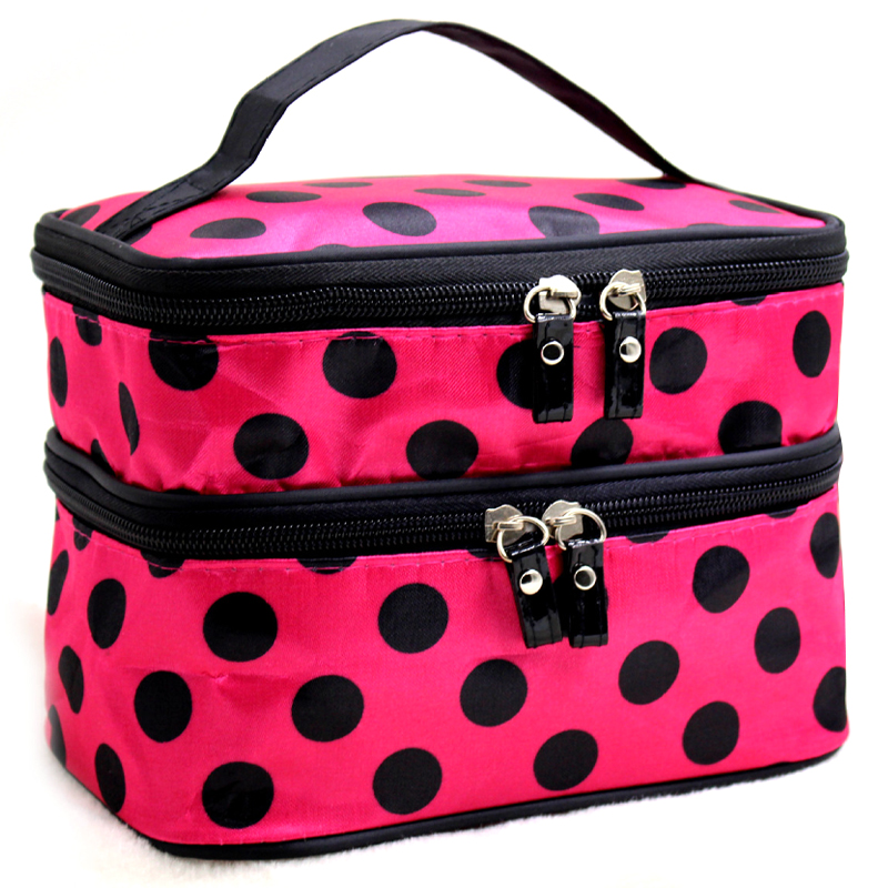 thumbnail 32  - Large Make Up Bag Cosmetic Kits Tech Storage Vanity Case Zipper Beauty Boxes