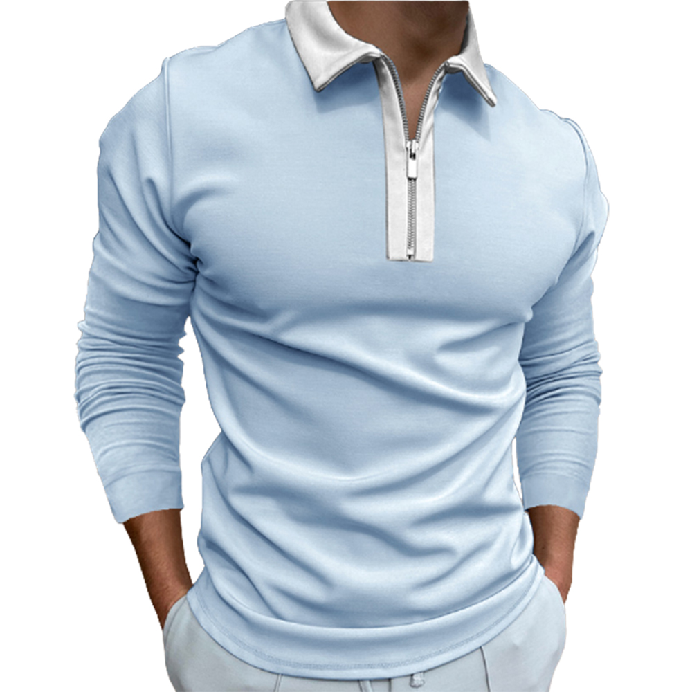 mens collared pullover shirts