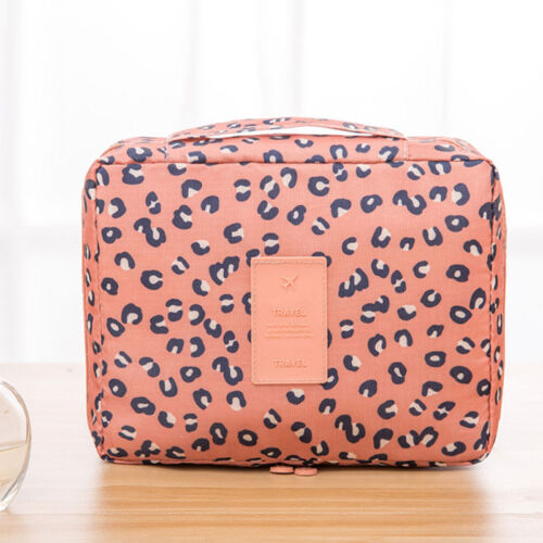 thumbnail 24  - Portable Womens Make Up Storage Zip Vanity Case Cosmetic Travel Beauty Wash Bag