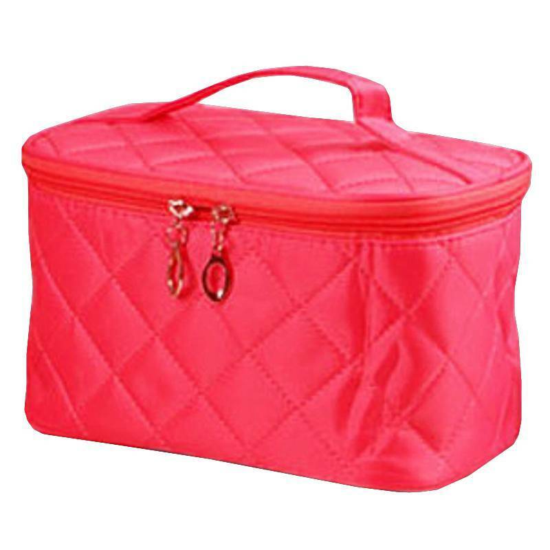 thumbnail 48  - Portable Womens Make Up Storage Zip Vanity Case Cosmetic Travel Beauty Wash Bag