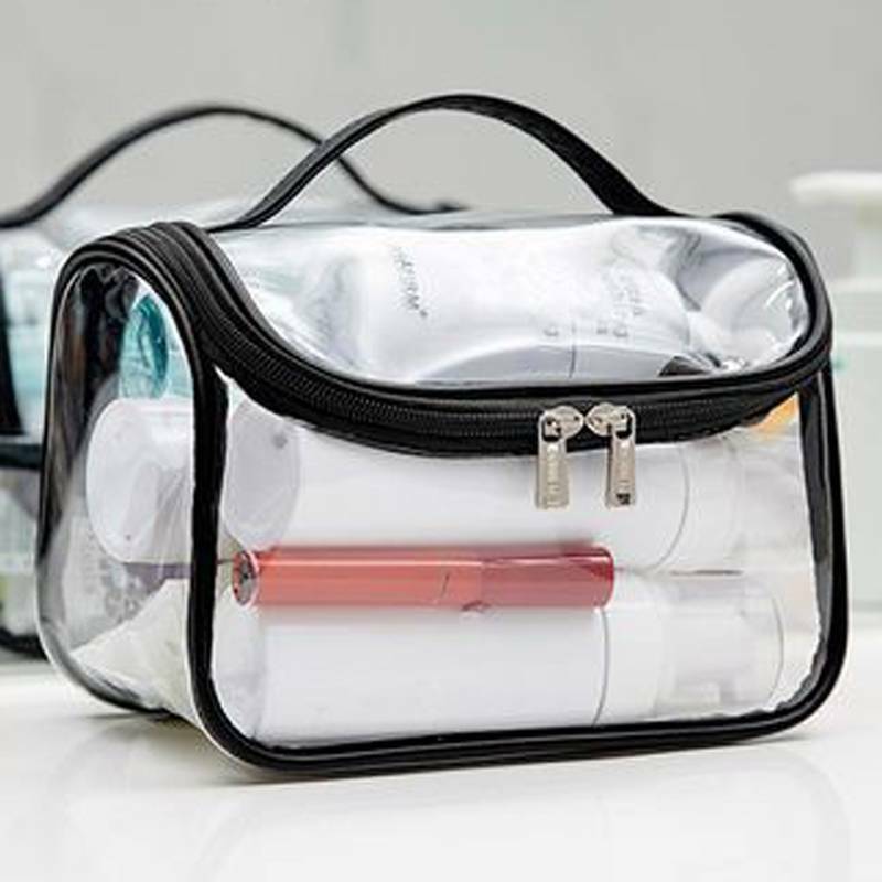 thumbnail 45  - Portable Womens Make Up Storage Zip Vanity Case Cosmetic Travel Beauty Wash Bag