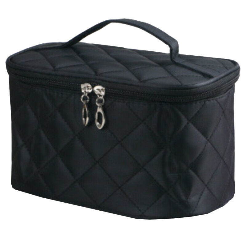 thumbnail 51  - Portable Womens Make Up Storage Zip Vanity Case Cosmetic Travel Beauty Wash Bag