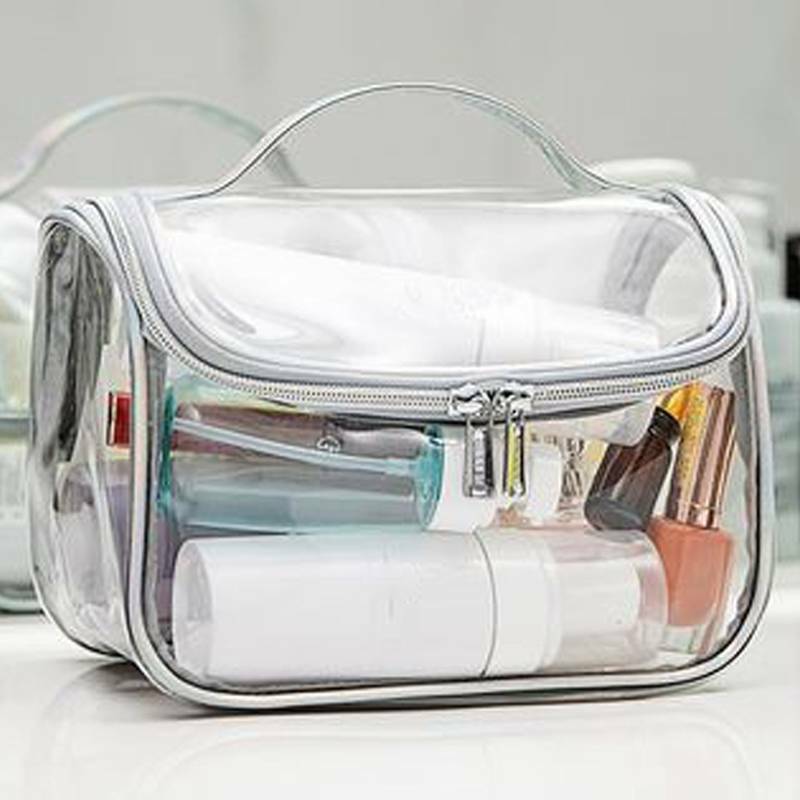thumbnail 47  - Portable Womens Make Up Storage Zip Vanity Case Cosmetic Travel Beauty Wash Bag