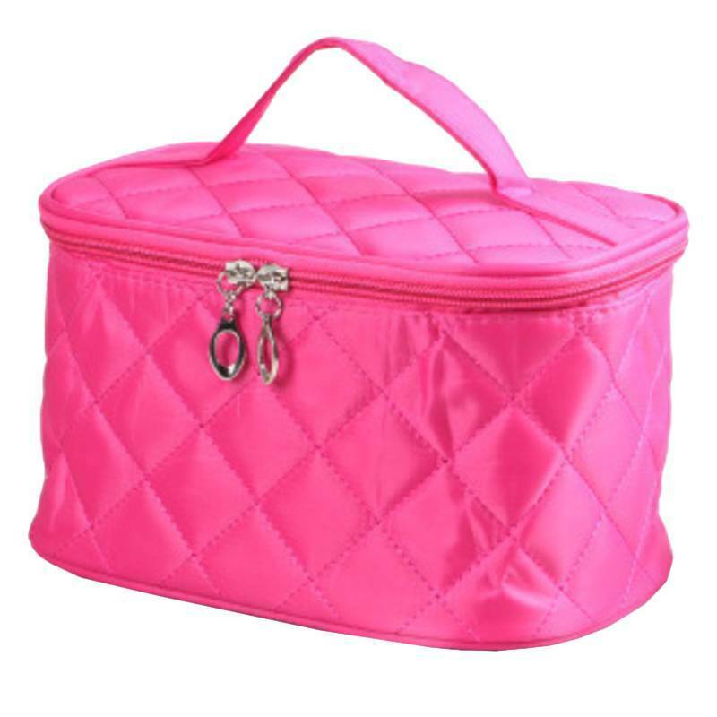 thumbnail 50  - Portable Womens Make Up Storage Zip Vanity Case Cosmetic Travel Beauty Wash Bag