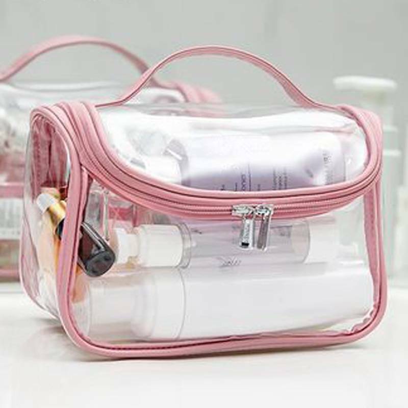 thumbnail 75  - Women Wash Pouch Toiletry Casual Storage Handbag Cosmetic Box Makeup Bag Cases