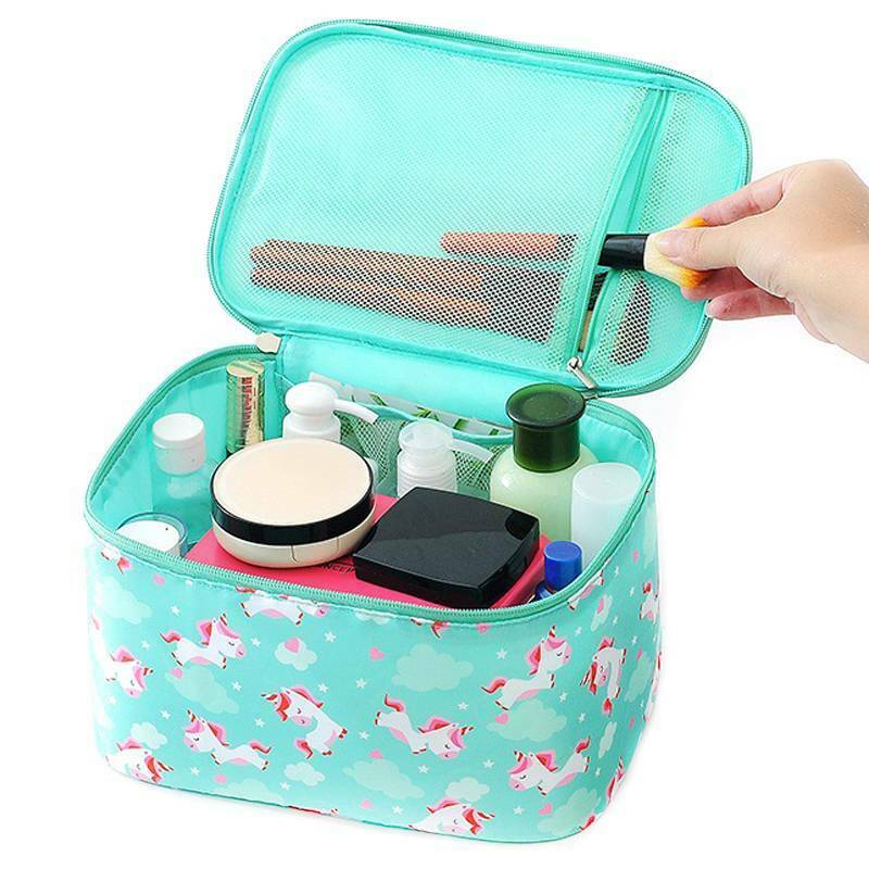 thumbnail 93  - Ladies Portable Cosmetic Make Up Travel Wash Toiletry Storage Bag Cases Handbag