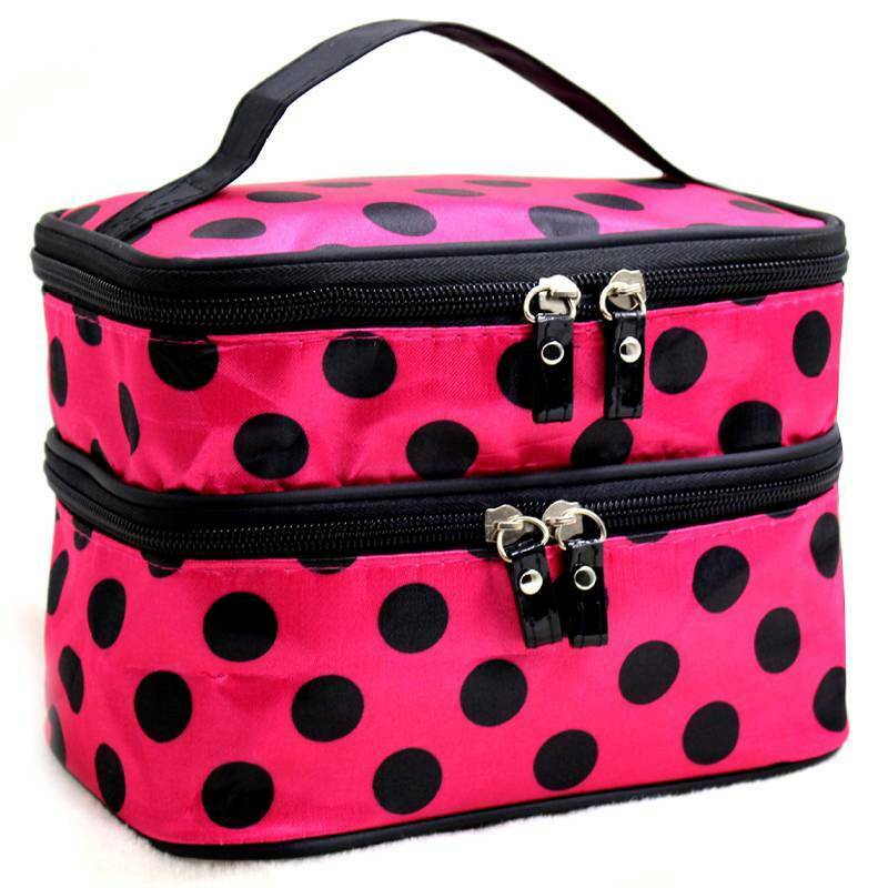 thumbnail 69  - Ladies Cosmetic Make Up Bag Case Elegant Travel Wash Toiletry Storage Handbags