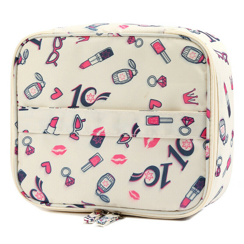 thumbnail 33  - Ladies Portable Cosmetic Make Up Travel Wash Toiletry Storage Bag Cases Handbag
