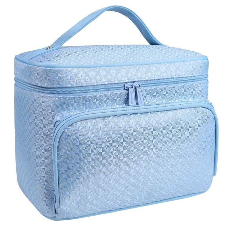 thumbnail 28  - Womens Large Capacity Case Box Travel Cosmetic Organiser Storage Make Up Bag