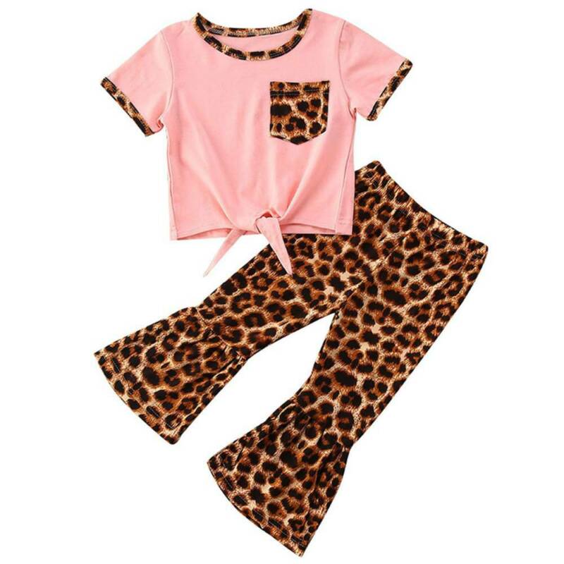 Toddlers Kid Girl Baby T-Shirt Tops Pants/Shorts/Skirt Clothes Age 1 2 ...