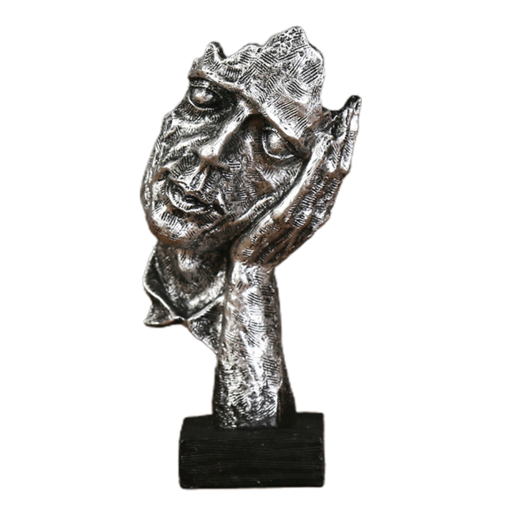 Details about   Novelty Abstract Face Statue Resin Figurine Decors Sculpture Modern Art Ornament 