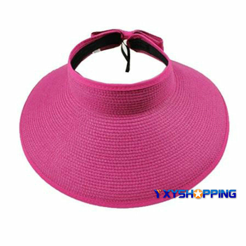 straw hat with plastic sun visor