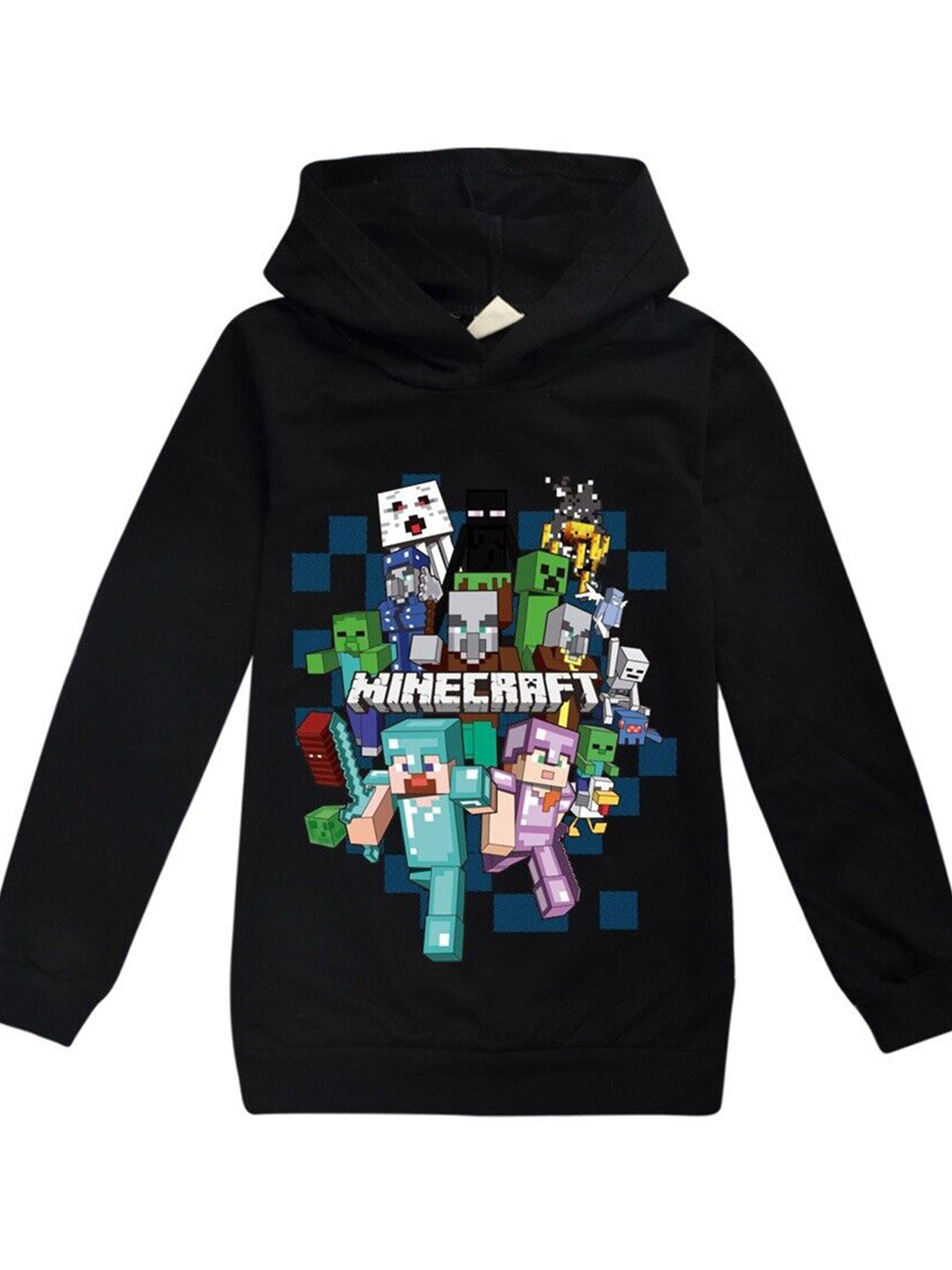 Boy's Girls Minecrafts Casual Hoodie Sweatshirt Print Long Sleeve Pullover New - Bild 10 von 21