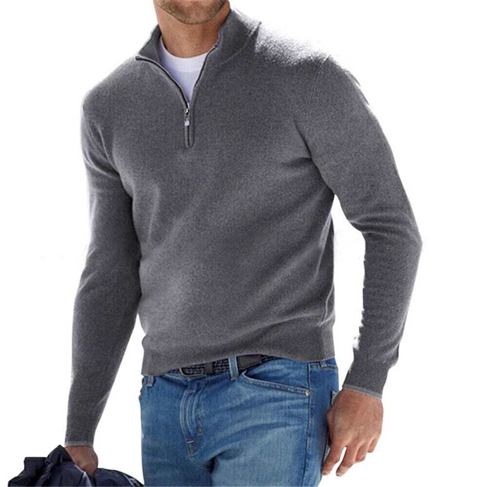 Quarter sales zipper sweatshirt