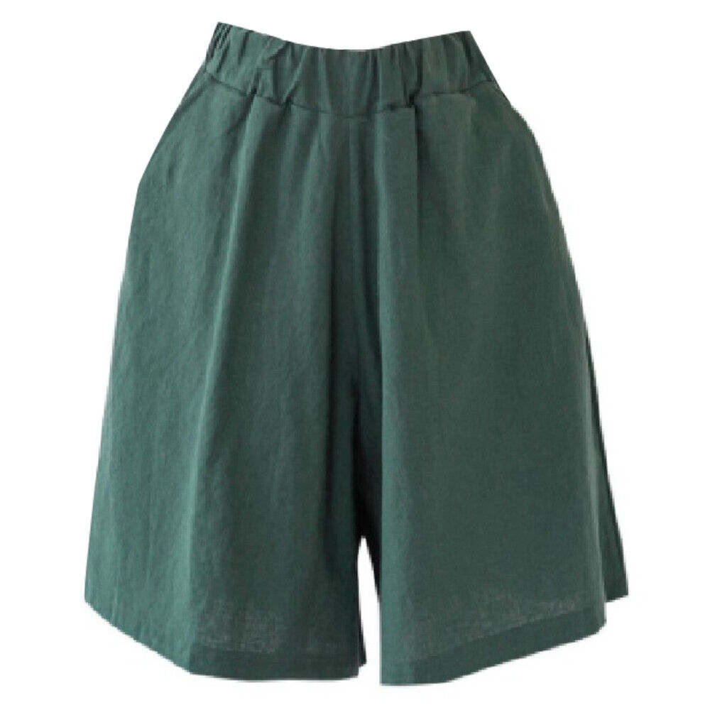 Effektiv molester hø Plus Size Ladies Casual Baggy Shorts Women Summer Beach Casual Sports Hot  Pants | eBay
