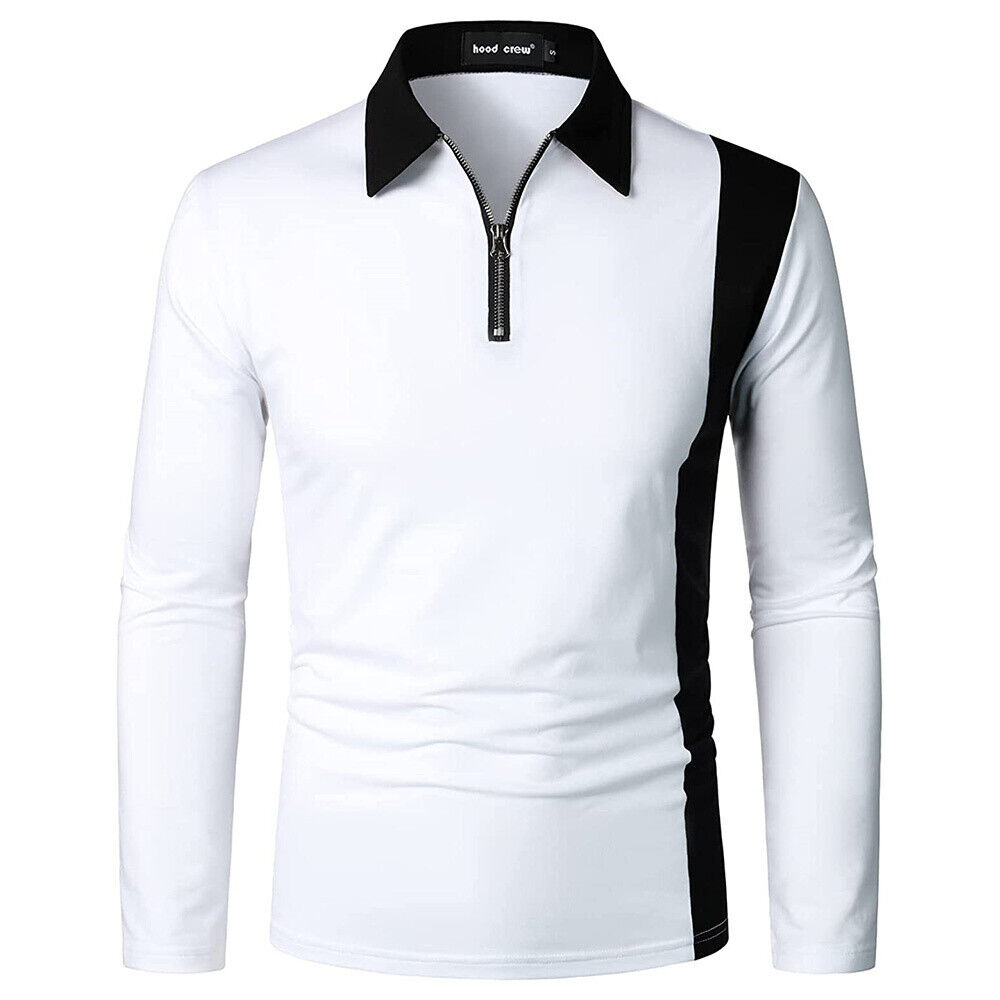 Long sleeve polo outlet work shirts for mens