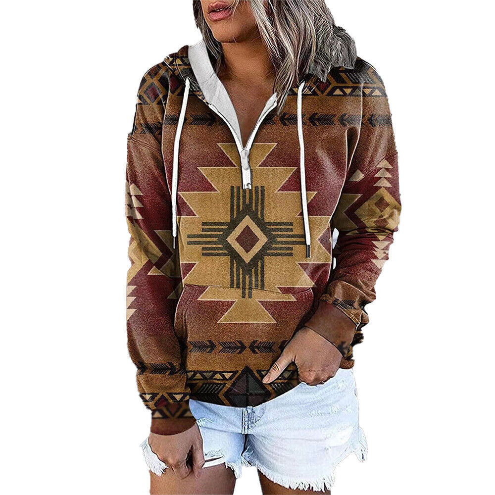 aztec pullover hoodie women's - OFF-66% >Free Delivery