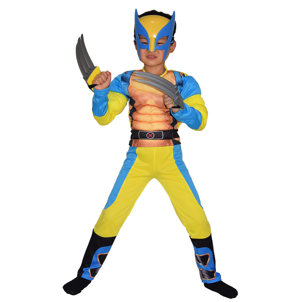 Erwachsene Kinder Männer Superhelden Figuren Cosplay Kostüm Verkleidung Halloween Party - - Bild 22 von 56