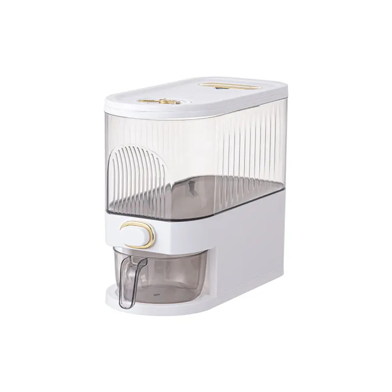 Cereal Dry Food Dispenser Airtight Moisture Proof W/Lid BPA Free Food Storage - Picture 12 of 13