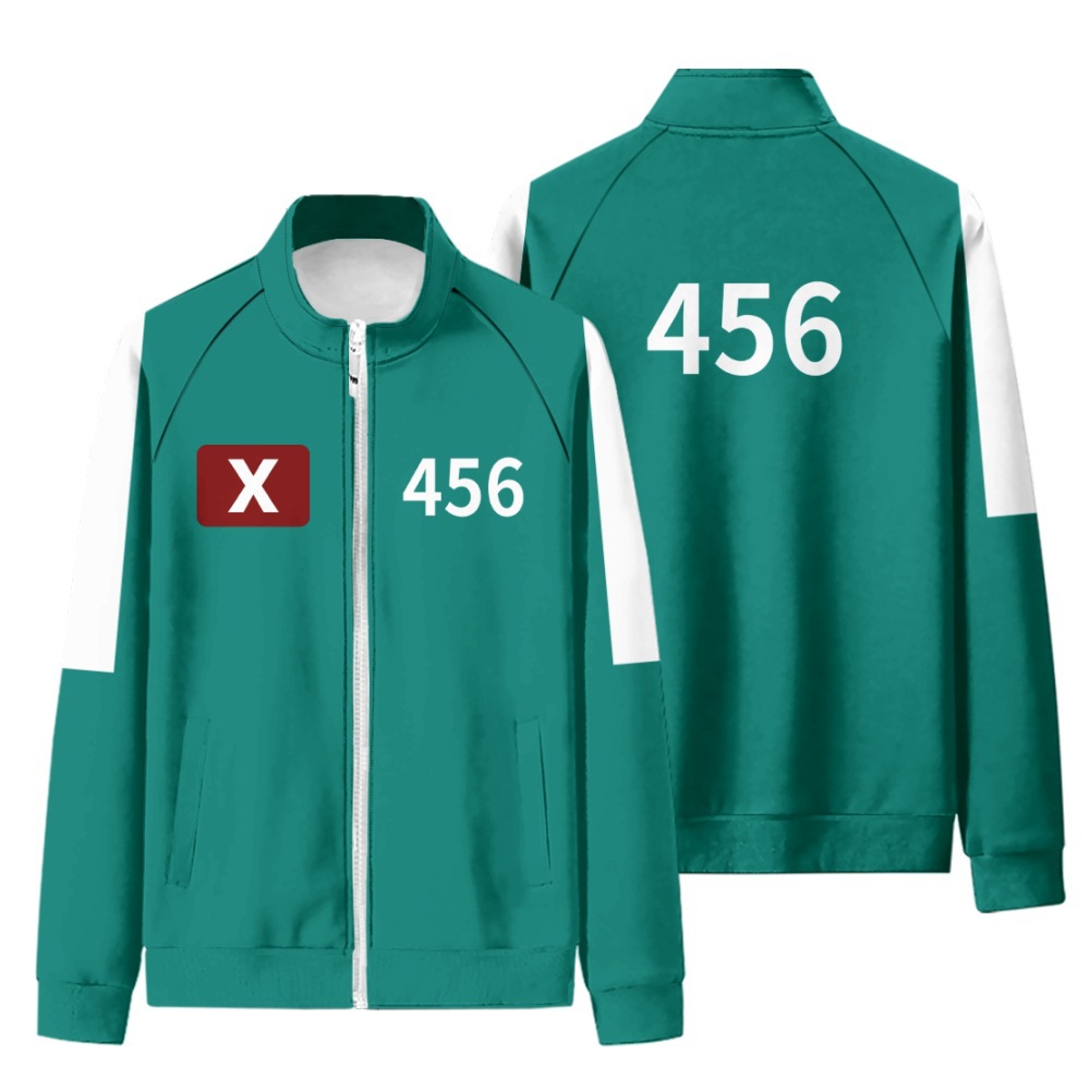 Kids Adult Squid Game2 Cosplay Costume T-Shirt/Jacket/Pants/Tracksuit/Jumpsuit - Picture 40 of 52
