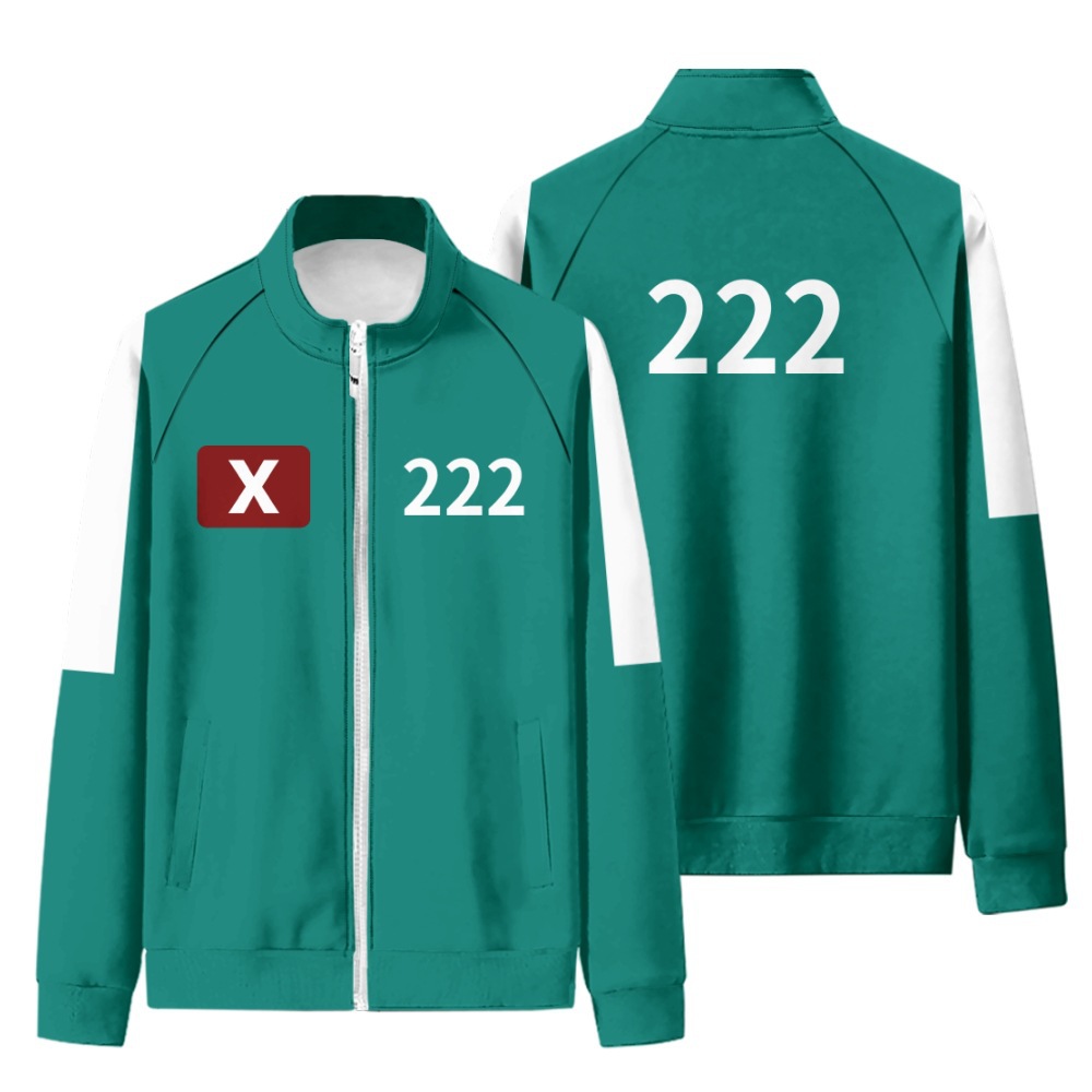 Kids Adult Squid Game2 Cosplay Costume T-Shirt/Jacket/Pants/Tracksuit/Jumpsuit - Picture 41 of 52