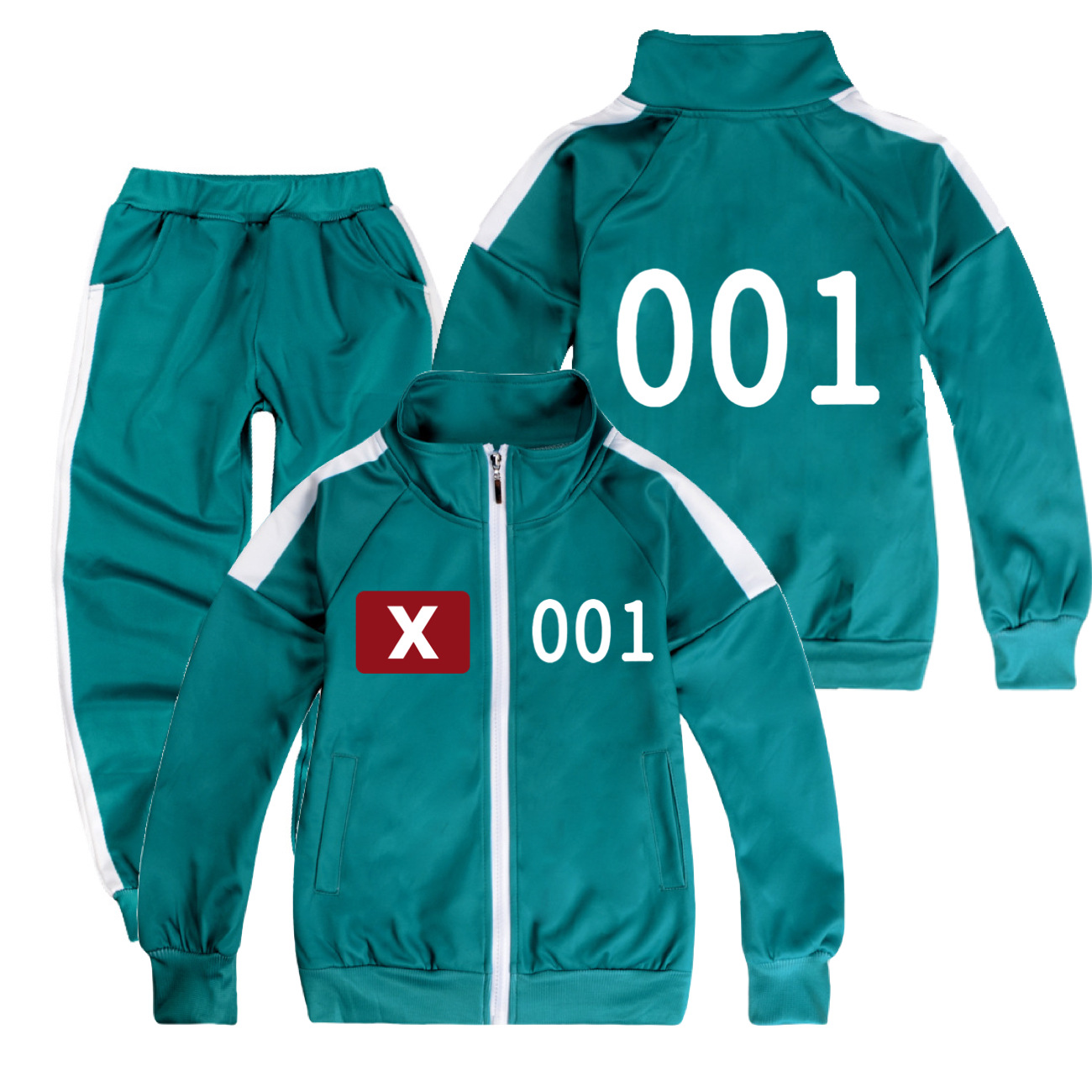 Kids Adult Squid Game2 Cosplay Costume T-Shirt/Jacket/Pants/Tracksuit/Jumpsuit - Picture 25 of 52
