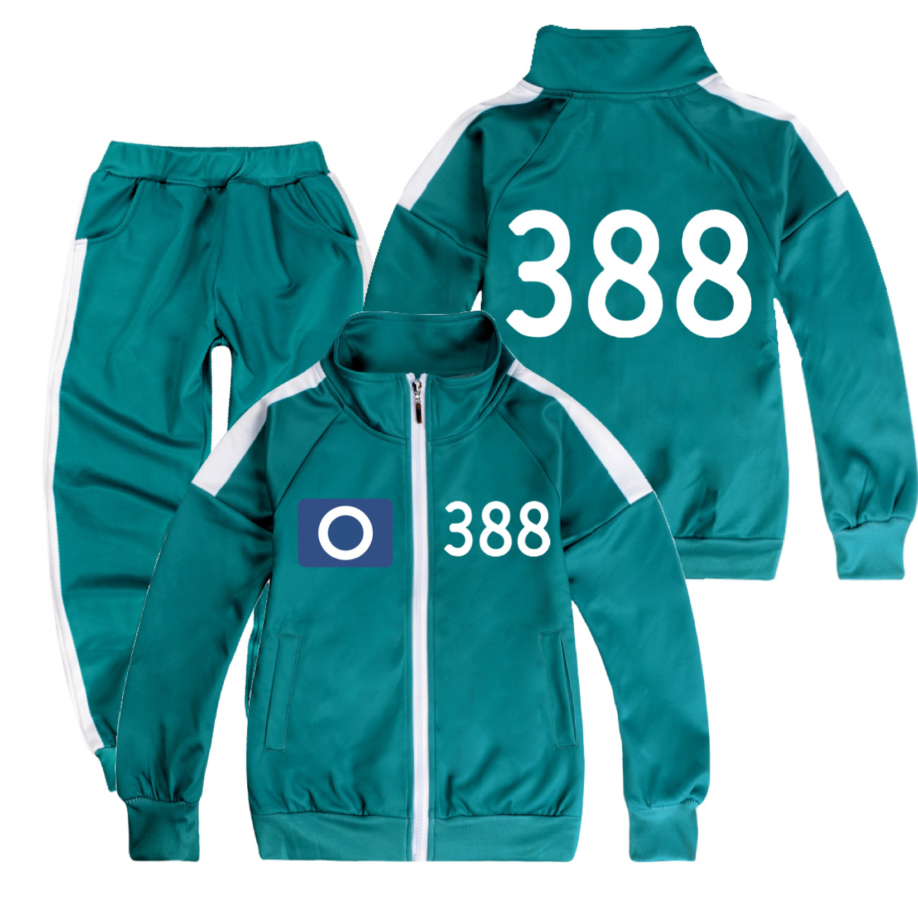 Kids Adult Squid Game2 Cosplay Costume T-Shirt/Jacket/Pants/Tracksuit/Jumpsuit - Picture 27 of 52