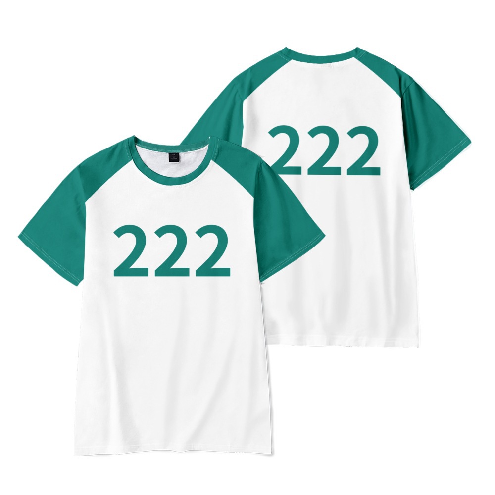 Kids Adult Squid Game2 Cosplay Costume T-Shirt/Jacket/Pants/Tracksuit/Jumpsuit - Picture 32 of 52