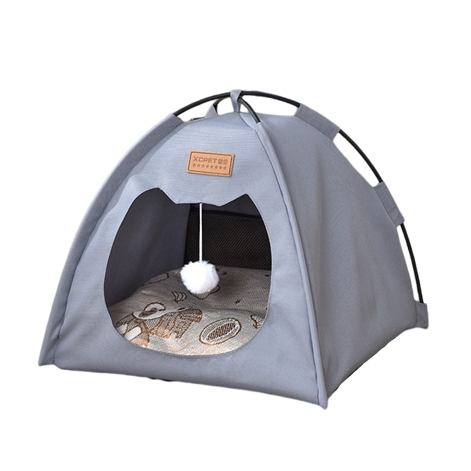 Pet Tent Cat House Cave Cat pet Bed for Indoor Small Dog Cat Outdoor Portable ^ - Picture 14 of 15