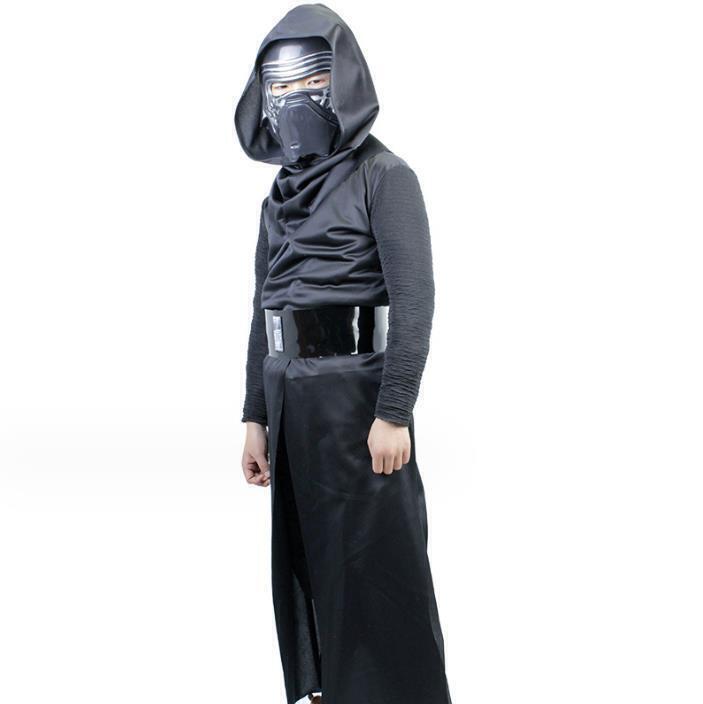 Boys Star Wars Kylo Ren Classic Cosplay Kids Costume Mask Fancy Dress Up Clothes
