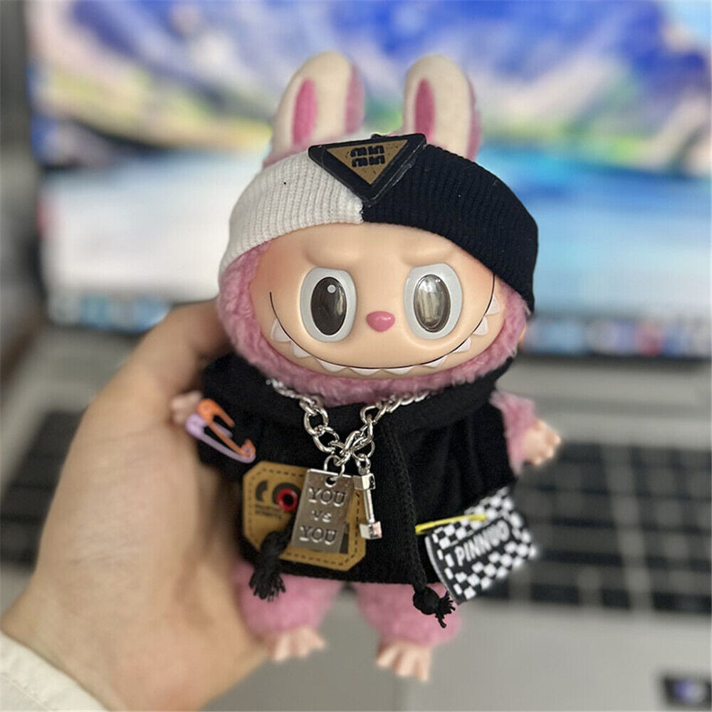 DOLL CLOTHES DRESS FOR POP MARTS LABUBU Series Doll 17cm / 38cm.