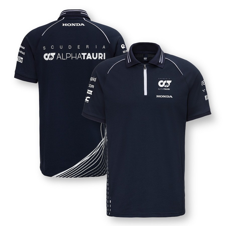 AstonCognizant F1 Mens Team Polo Shirt AMGPetronas AlphaTauri AlfaRomeo T-Shirt✲ - Picture 13 of 16