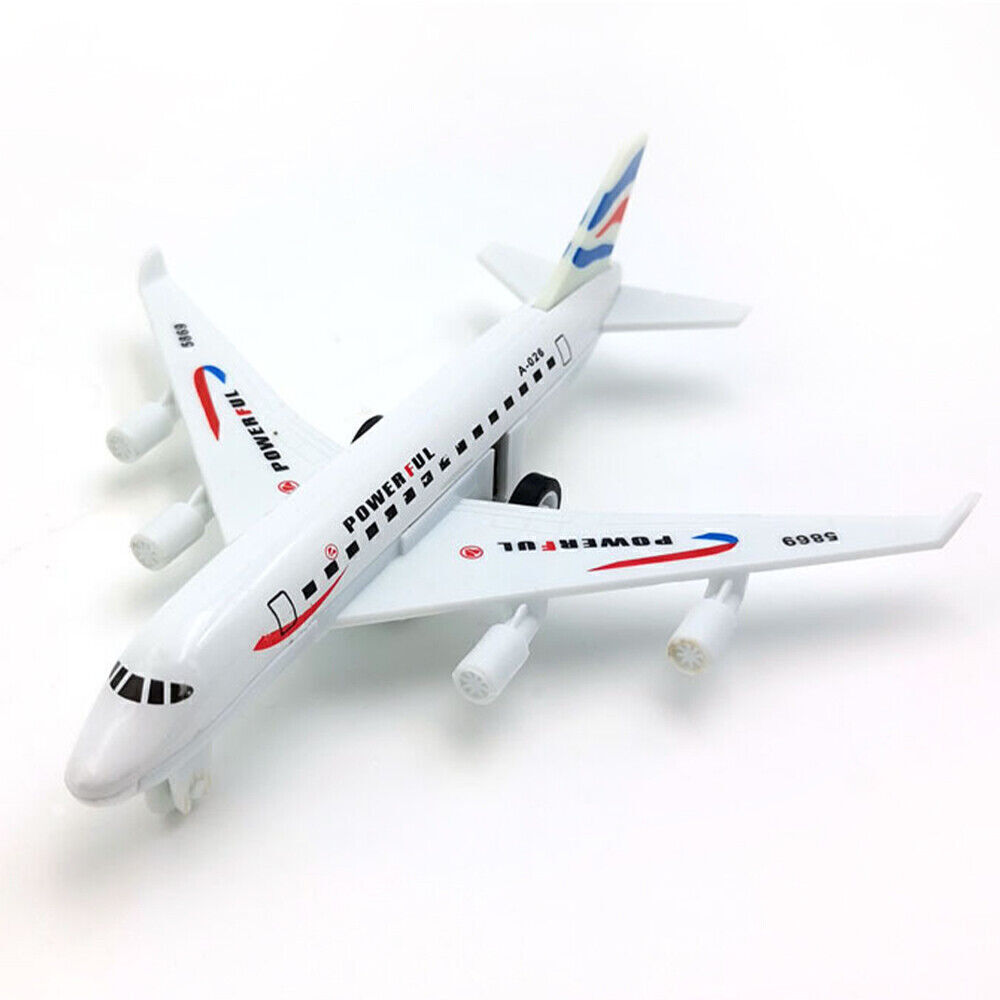 1/4pcs Airplane Toy Metal Pull Back Plane Diecast Aircraft Plane Model Set Giftደ
